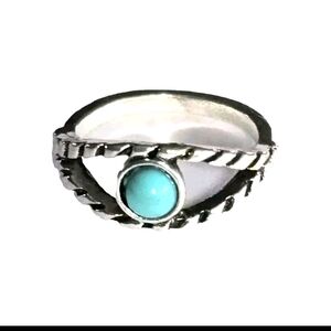 TITANIUM FOREVER WEAR SILVER NEW SIZE 6 RING